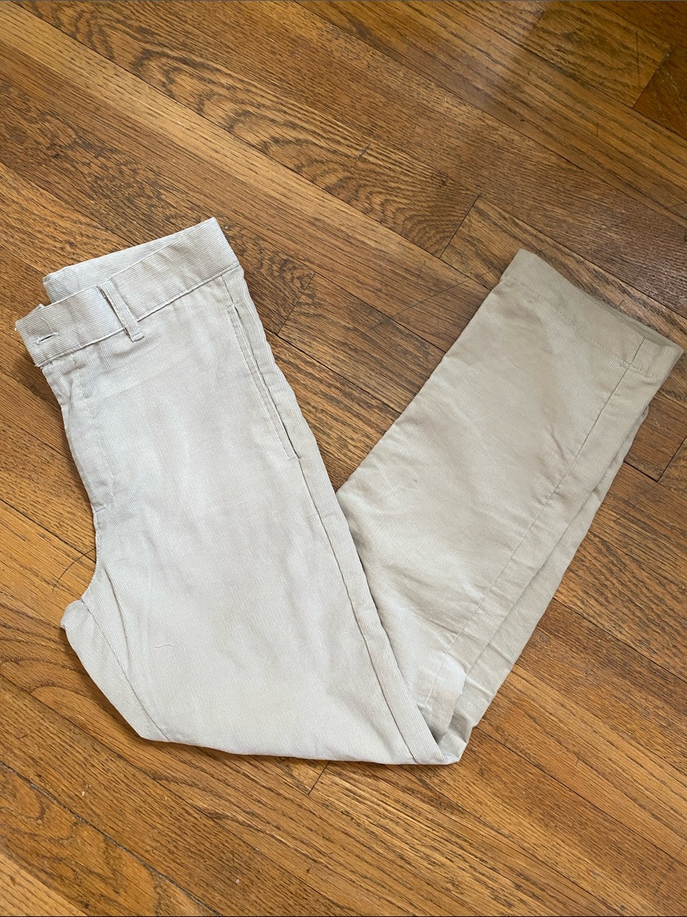 Bella Bliss bots cordoury tan pants size 8